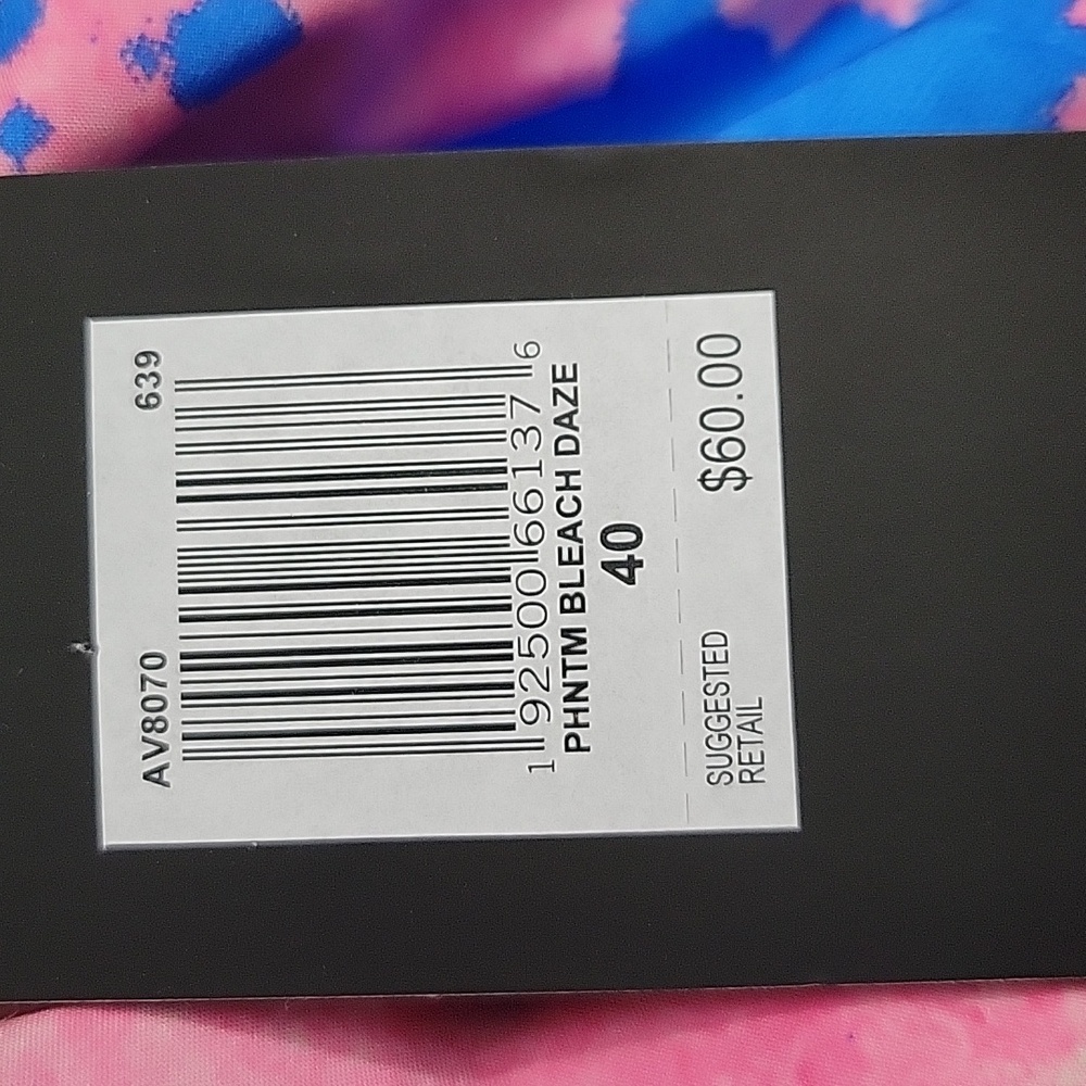 NWT Hurley Phantom Beach Daze Board Shorts Size 40 Pink and White - Picture 10 of 10